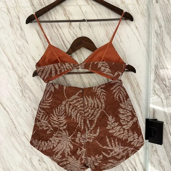 Bec & Bridge Days of Dusk Short & Bra Top - Size US 4 / AUS 8 - Picture 3 of 5